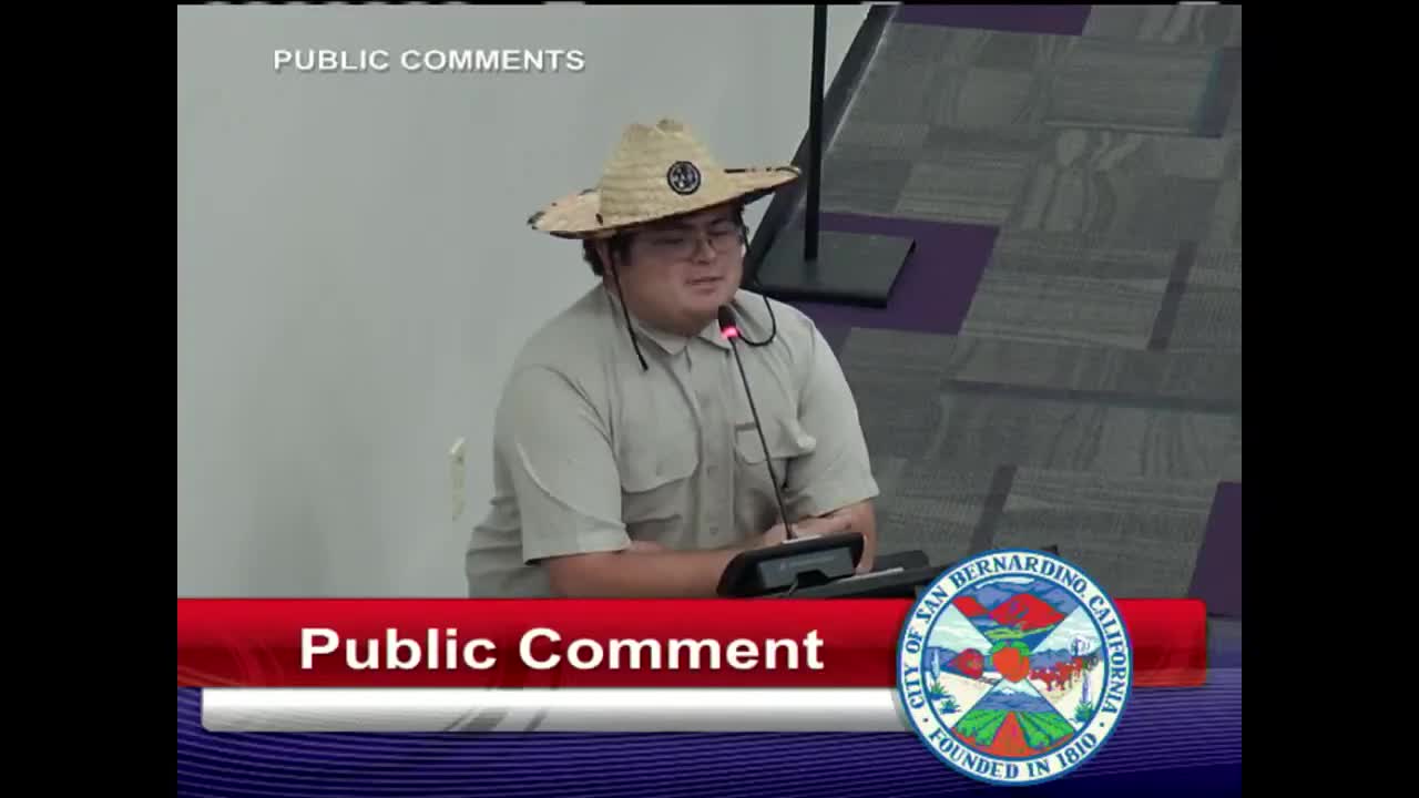San Bernardino residents voice government dissatisfaction at city council meeting