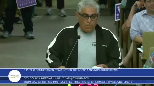 Oxnard residents advocate for community pride and business safety measures