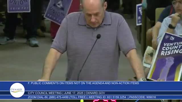 Union representatives advocate for fair contracts in Oxnard’s labor negotiations