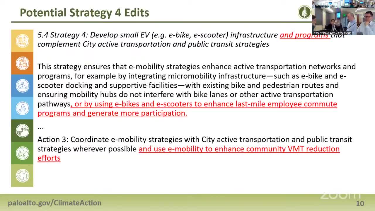 Palo Alto explores first and last mile solutions for commuter e-bike and scooter sharing