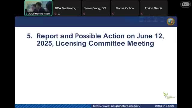 California acupuncture board addresses training quality and school closures