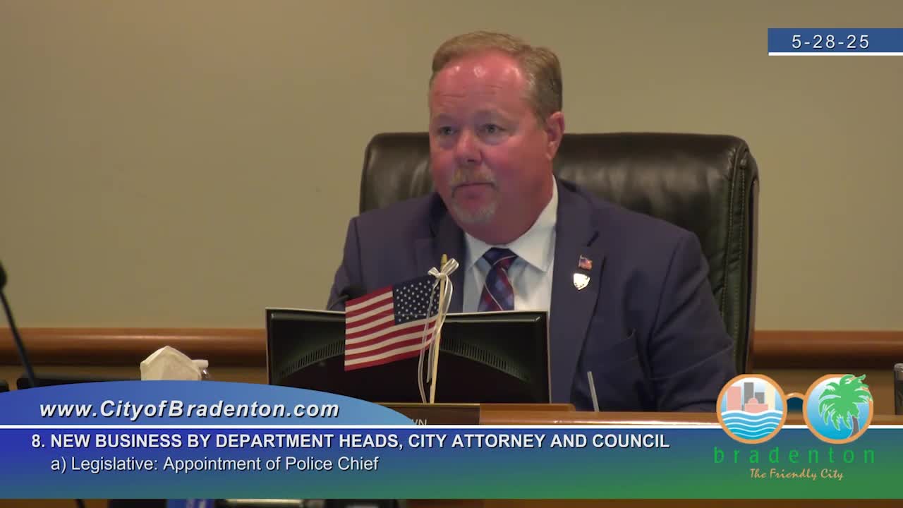 Braden City Council appoints Josh Kramer as new police chief effective July 8