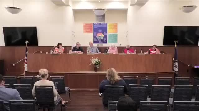 Shelby County board reviews superintendent evaluation; motion to accept moved, vote not recorded