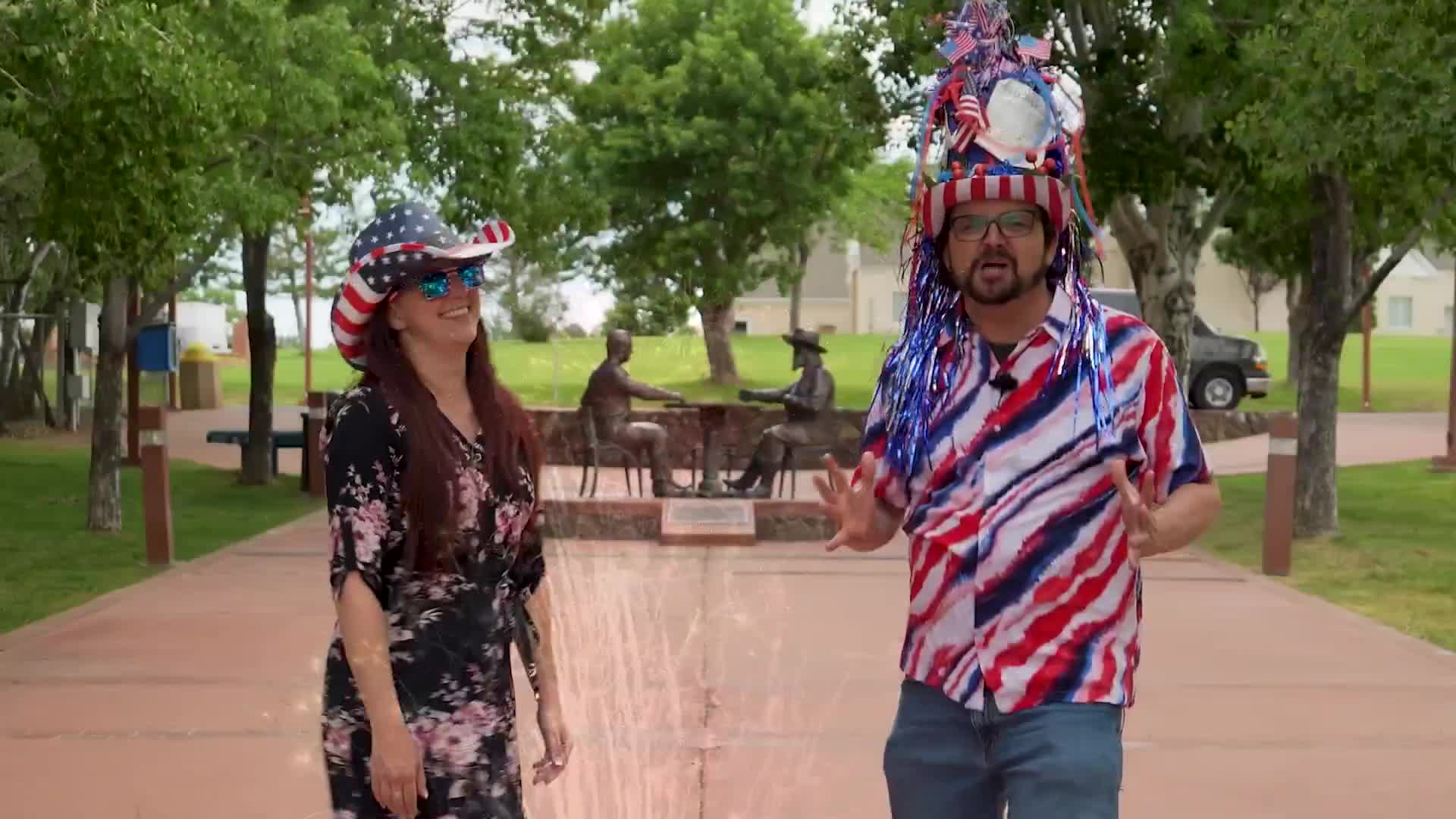Sholo prepares for Fourth of July parade and Freedom Fest celebration