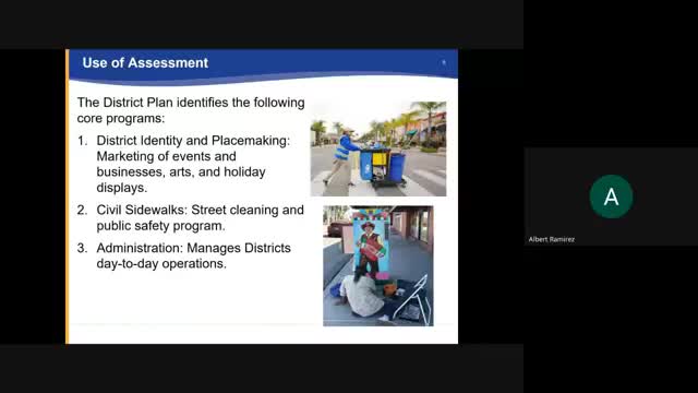 City staff asks Oxnard City Council to authorize $603,324.76 in Downtown Management District assessments for FY 2526