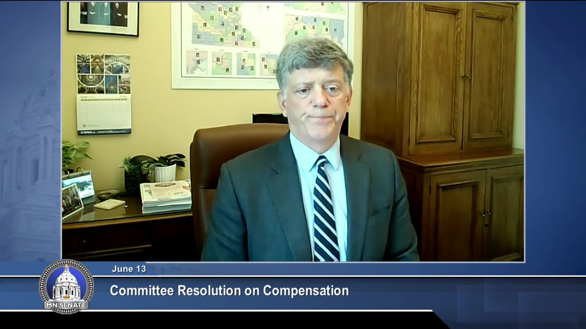 Senate approves employee compensation changes and reinstates Champion as ethics chair