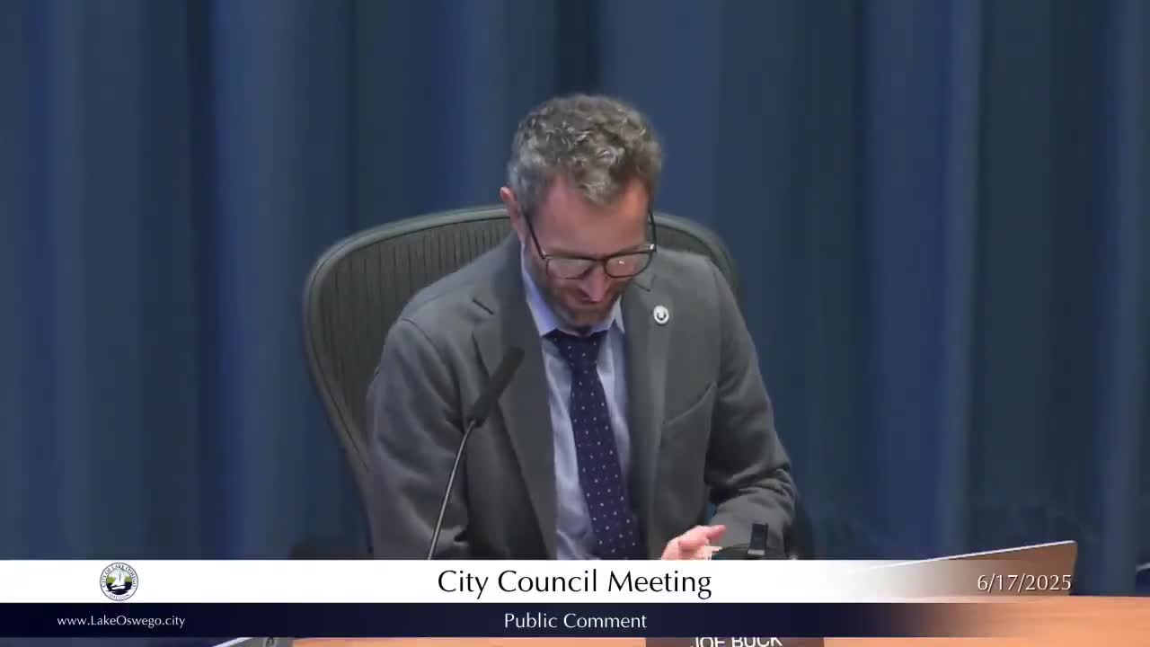 Lake Oswego City Council approves Foothills Plan contract with First 40 Feet