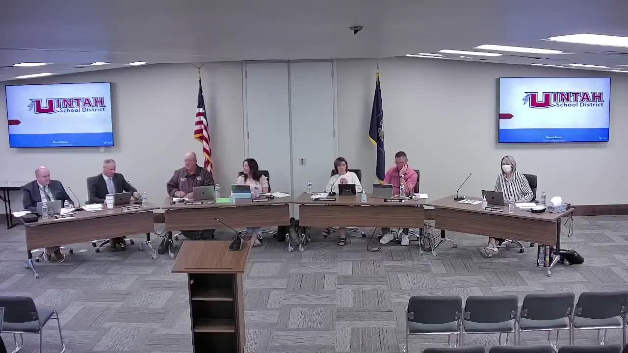 Uinta High School Board approves eSports activity and finalizes 2025-2026 budget
