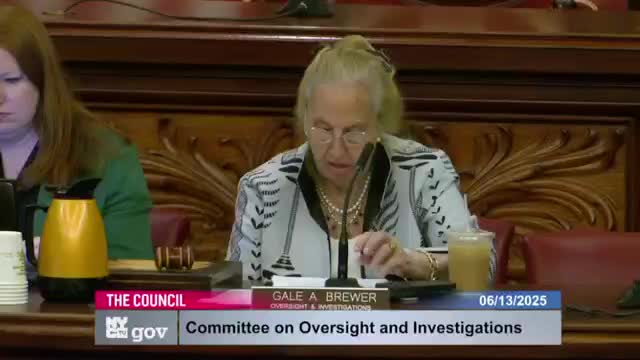 City Council questions DOI on outreach, training and low use of whistleblower protections