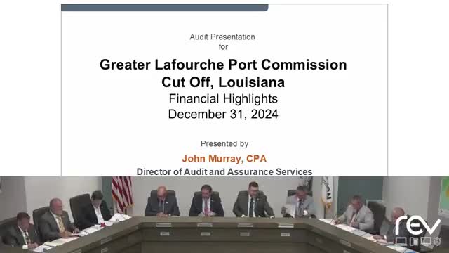 Commission approves 2024 audited report, May expenditures and preliminary financials