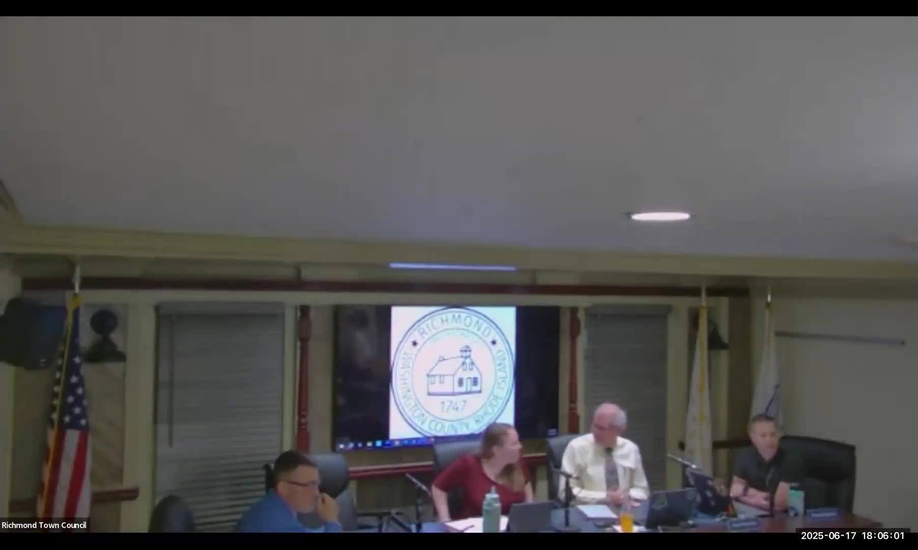 Town Council approves outdoor entertainment licenses for Preserve Property Management and Richmond Smoke