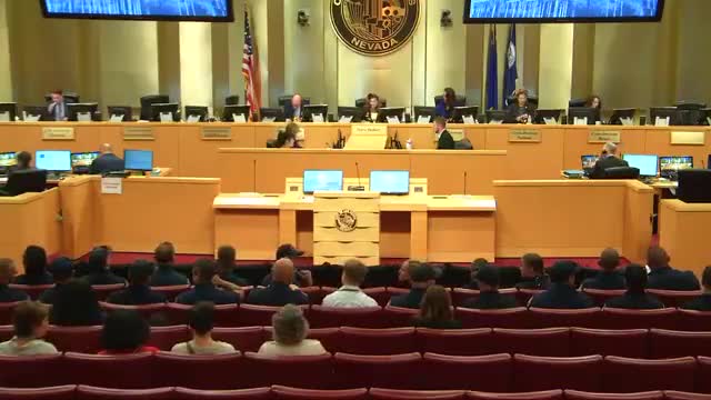 Las Vegas City Council honors Ramon Camarillo as employee of the month