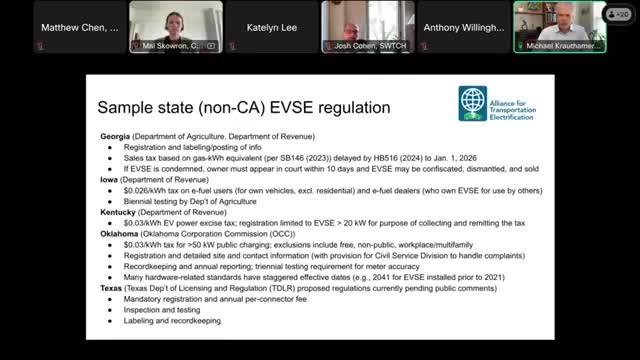 Iowa and Oklahoma implement varied regulations for electric vehicle charging stations