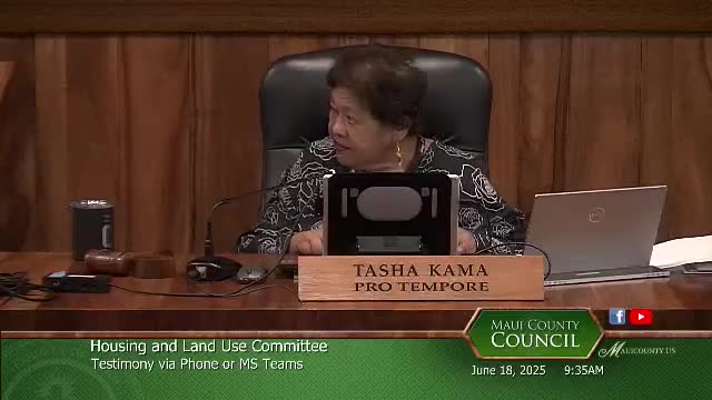 Maui County Council sets rules for public testimony during online meetings