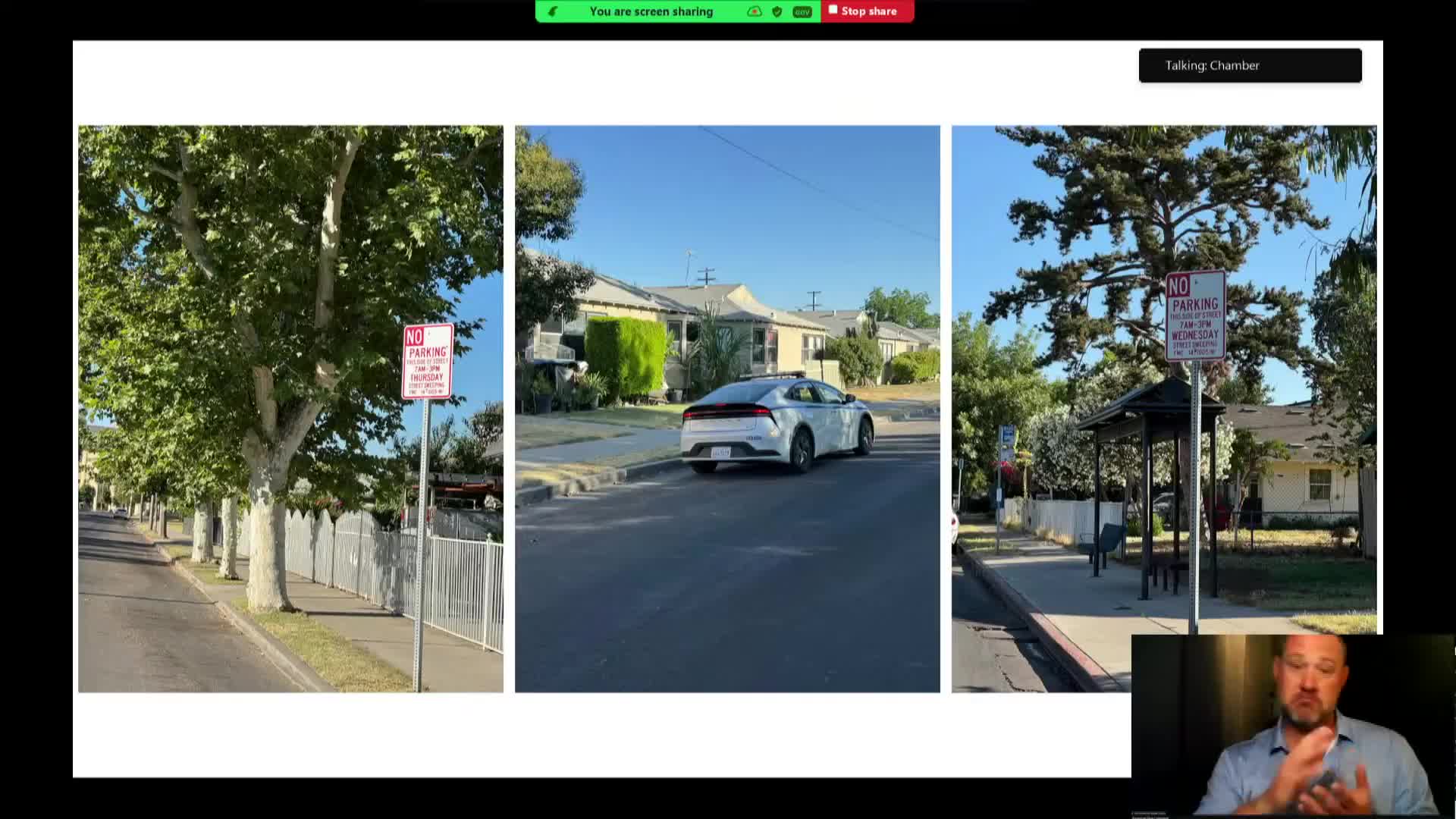Local resident questions weekly street sweeping and parking fines in working class neighborhood