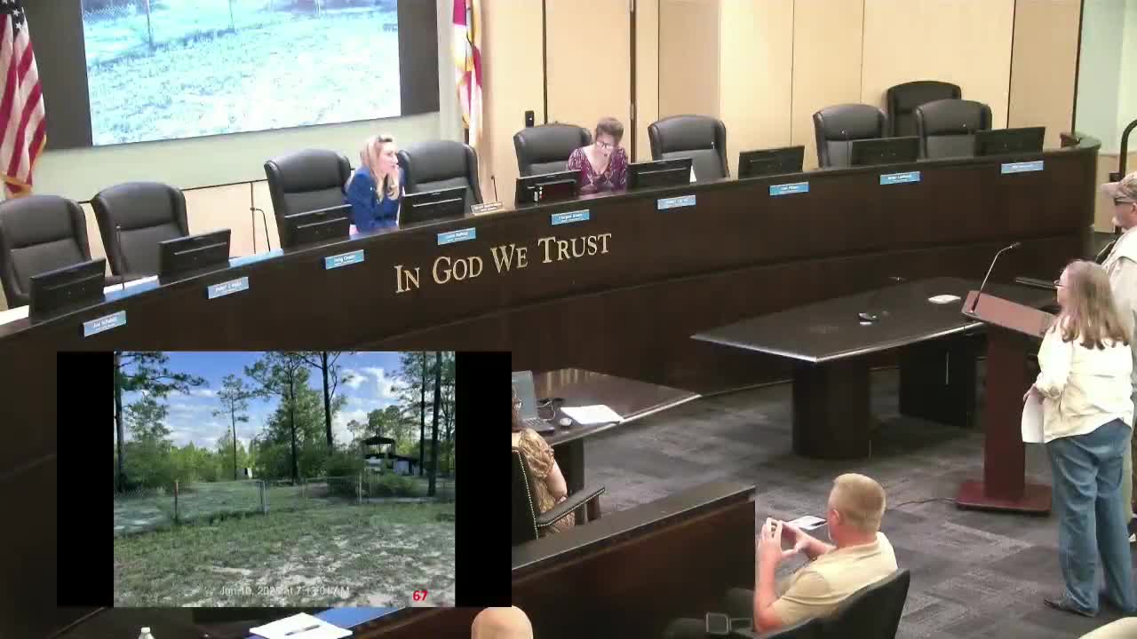 Resident defends mobile home salvage efforts amid code enforcement challenges