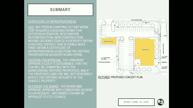 Rockwall Planning Board reviews theater renovation and parking setback requests