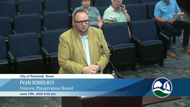 Rockwall officials discuss design plans for downtown performance hall project