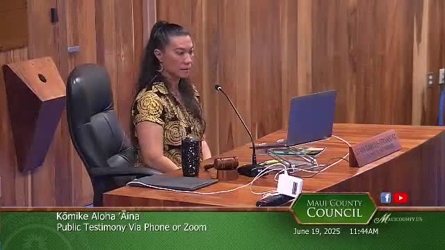 Maui council discusses challenges of formal language use in Olelo Hawaii meetings