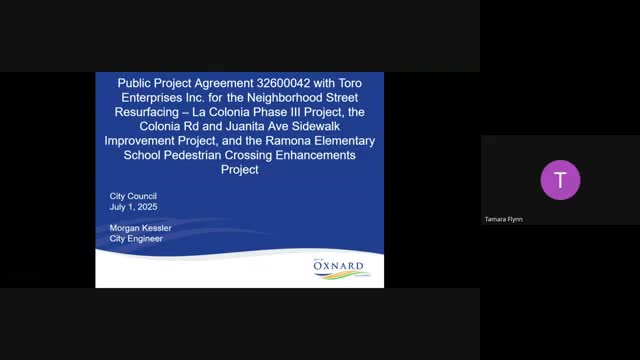 Oxnard approves $10.4M for La Colonia street and safety improvement projects