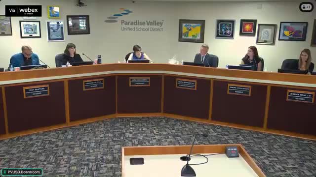 Superintendent Reynolds bids farewell at Paradise Valley Schools board meeting