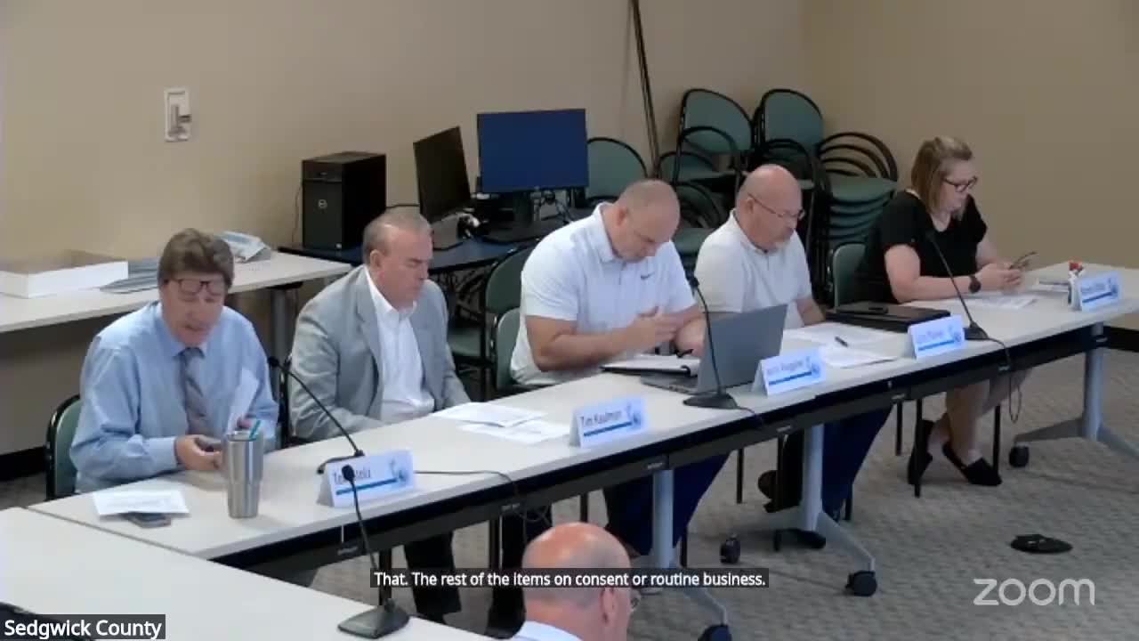 Sedgwick County fire items include PPE replacement, wildland gear and a small first-responder donation