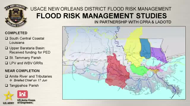 Army Corps reveals $5.9B flood mitigation plan for South Louisiana communities