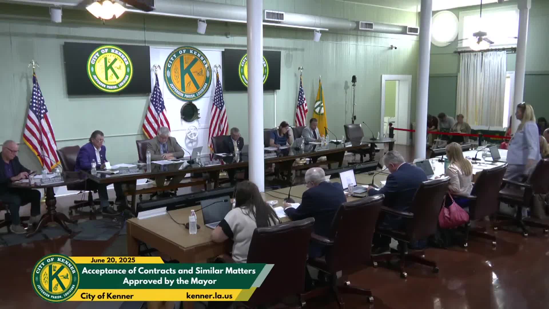 Kenner council accepts $6.33 million DOTD reconstruction contract for Roosevelt Boulevard; design services cleared