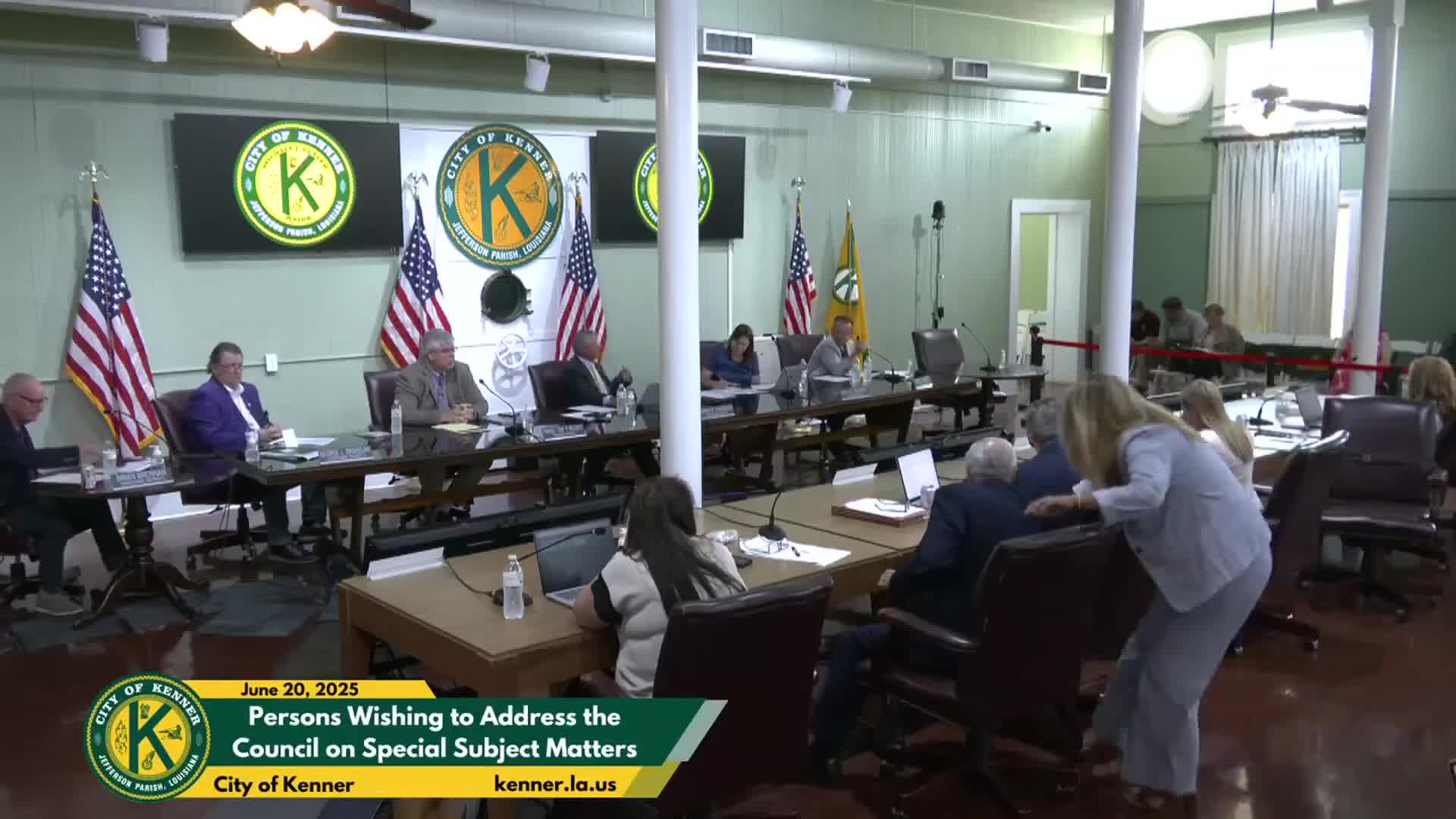 Resident urges Kenner to inspect drainage after near-flooding; city announces cleaning and line flushing