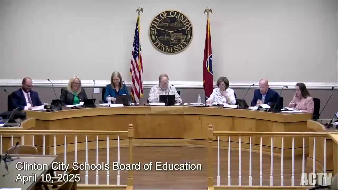 Clinton City Schools approves 2025-2026 budget with no program cuts