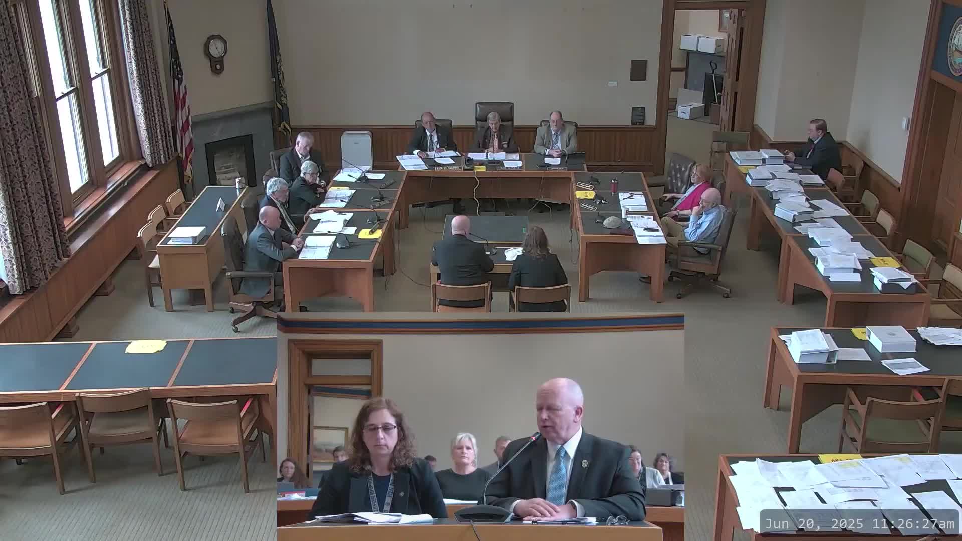 New Hampshire Senate adopts two budget items amid rising deficit concerns