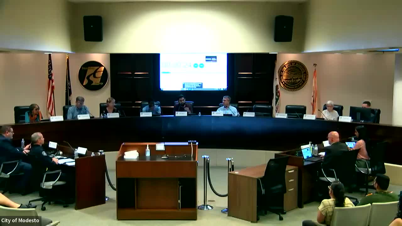 MPD Chief Brandon Gillespie presents annual report responses to Community Police Review Board