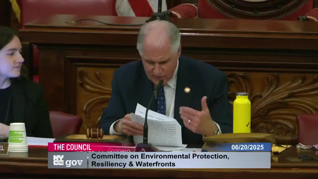 New York City Council examines stormwater permitting and climate action plans
