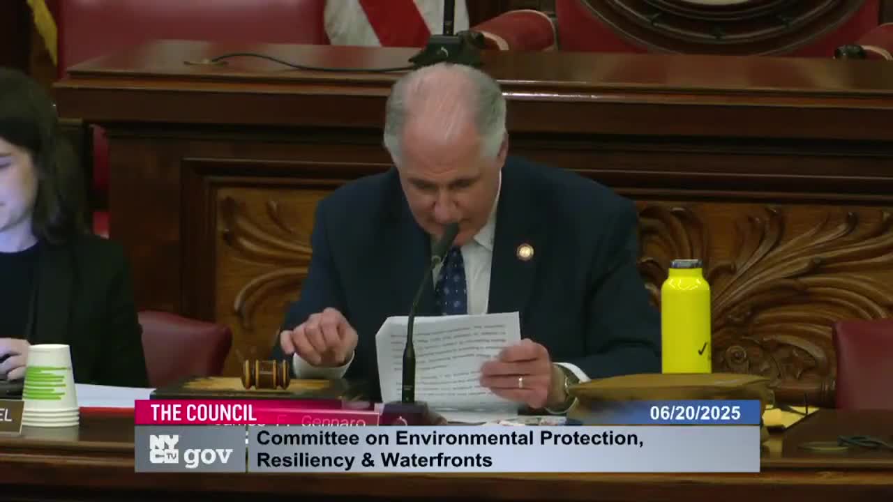 Council hears bill to consolidate climate planning reports, speed up adaptation reporting cycle