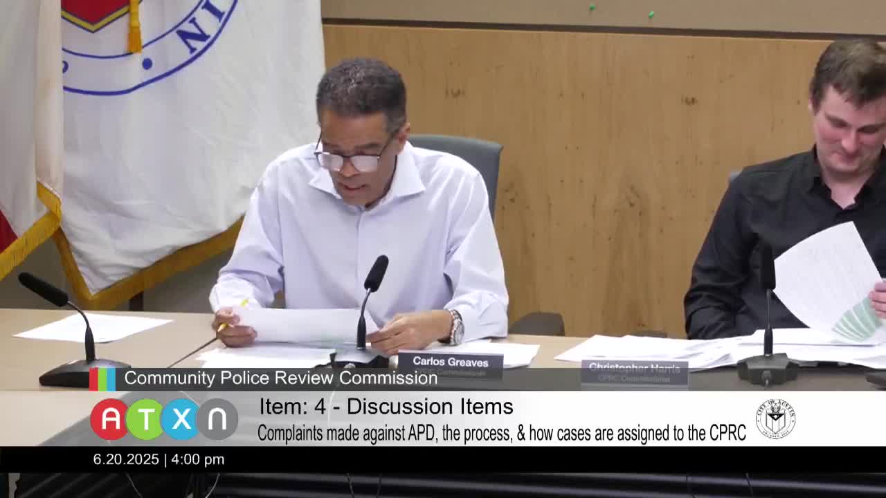 Commissioners demand access to all external OPO complaint files in Austin