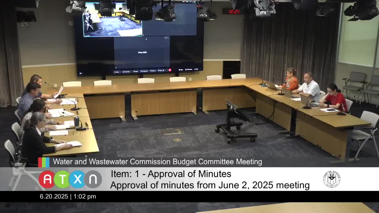 Austin Water forecasts $831M operating budget with rising costs for FY 2026