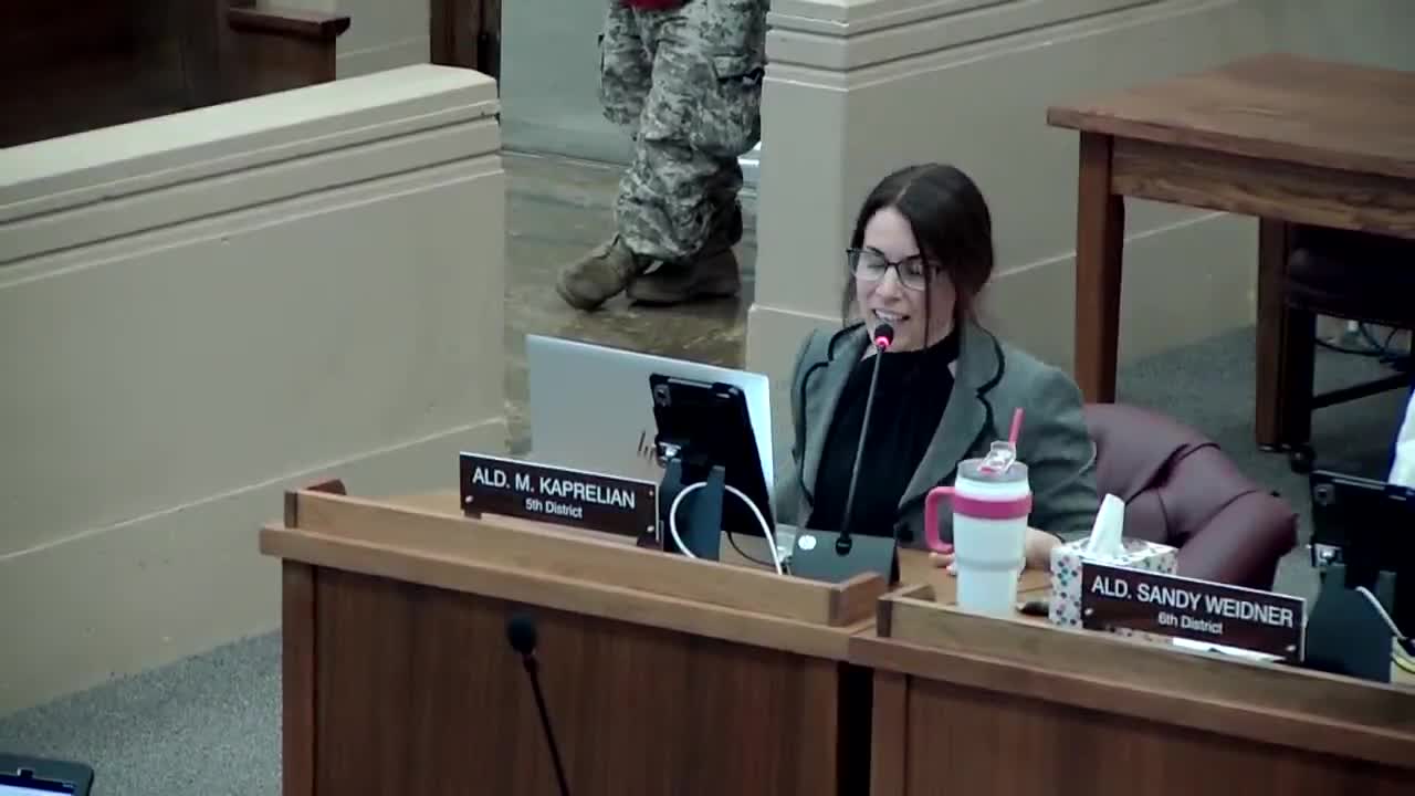 Alder Kaprielian urges Racine council members to uphold responsibilities to constituents