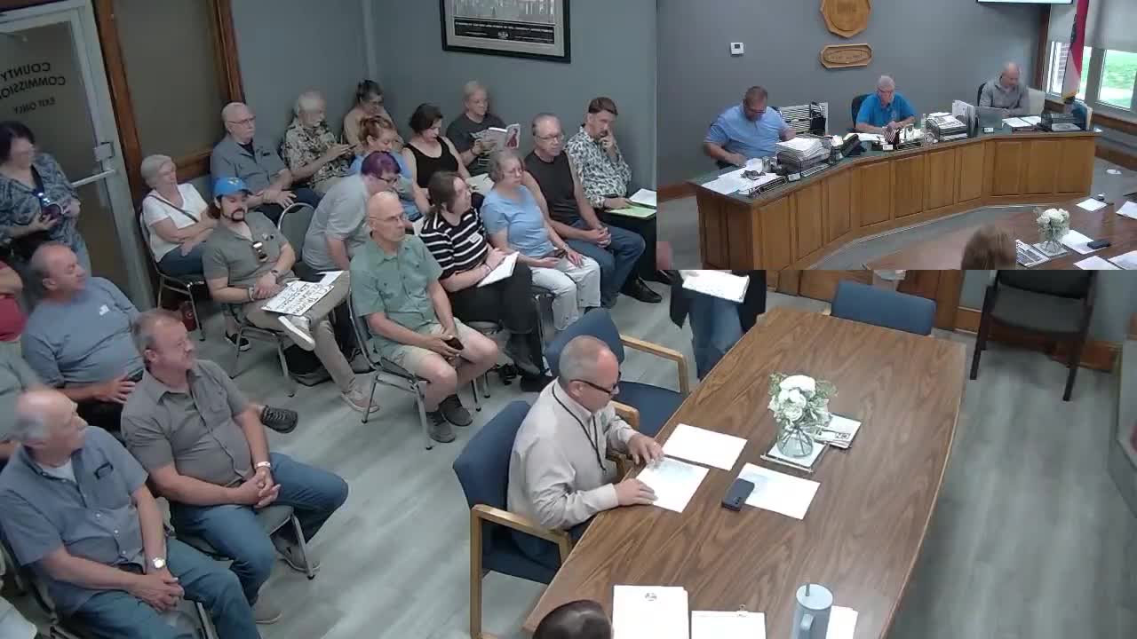 Commission approves budget amendment; gets update on county campus clinic progress