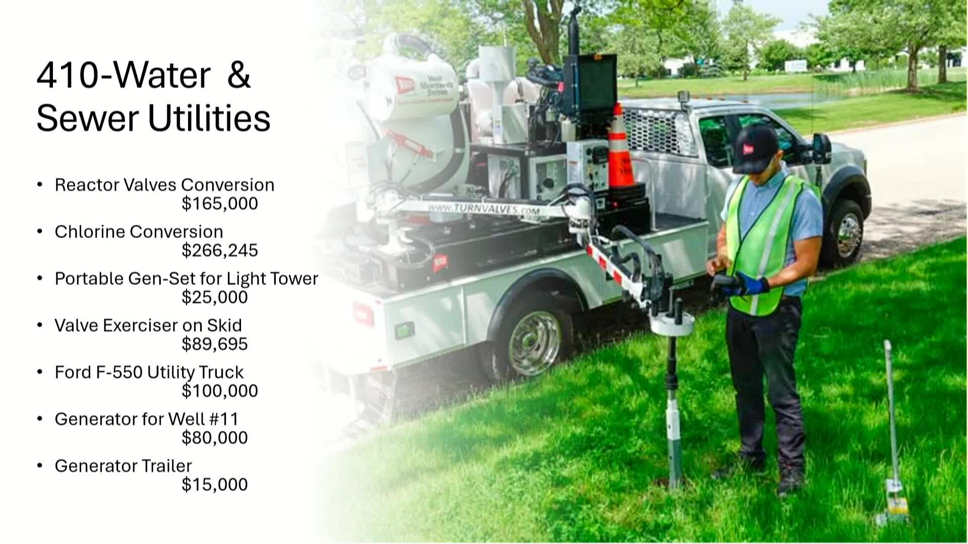 City allocates $3.5M for water treatment facility upgrades and sanitation truck replacements