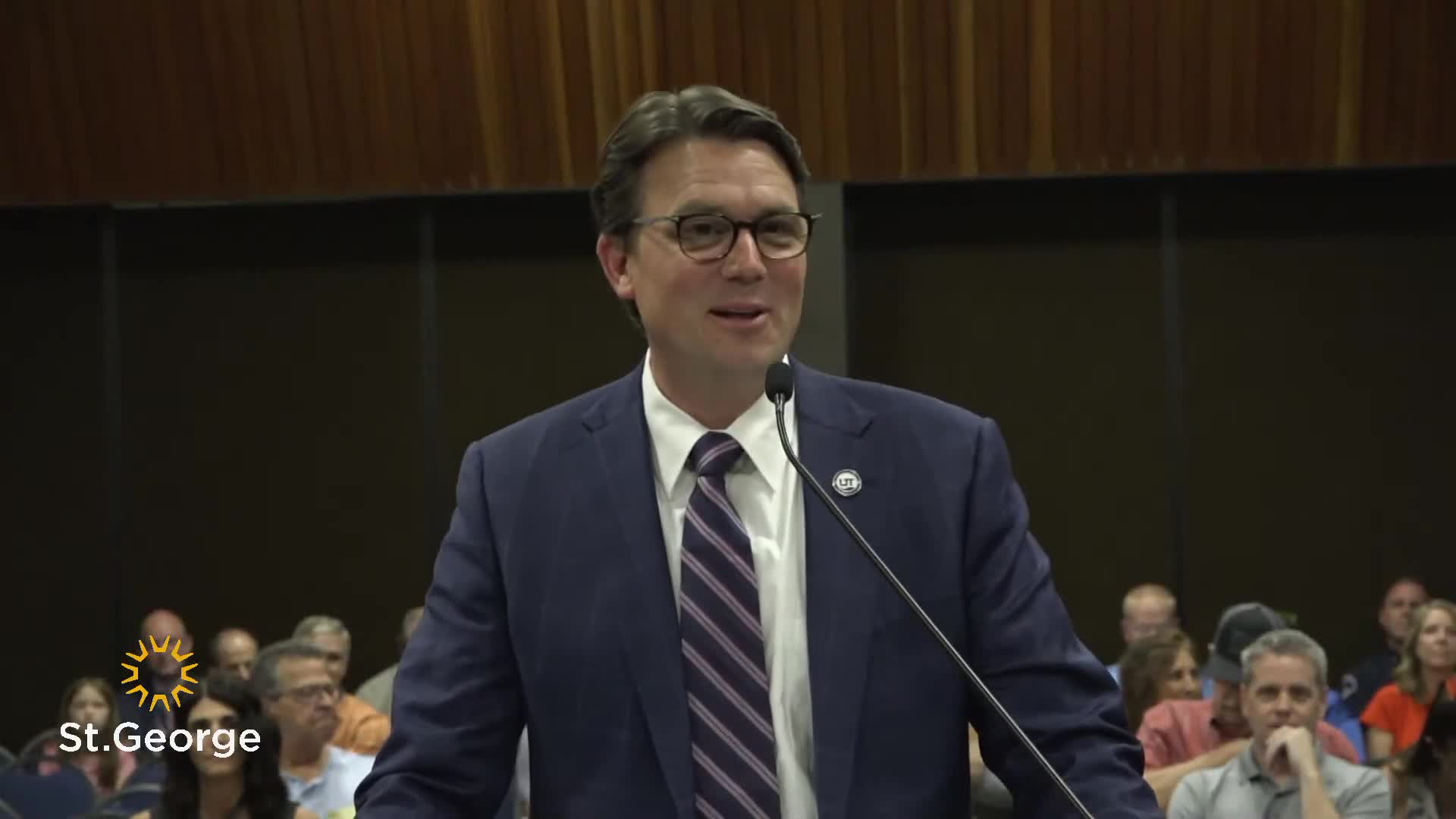 Utah Tech University President Smeed emphasizes city-university partnership in Saint George