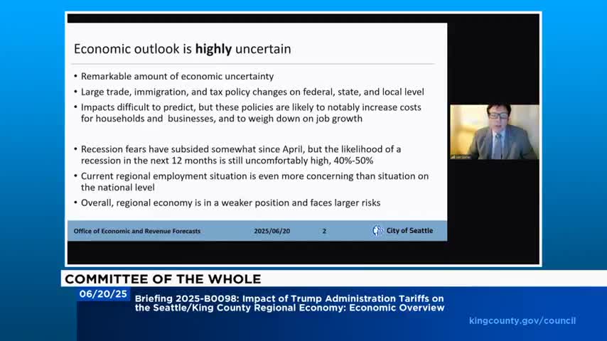 Seattle Metro faces economic downturn as taxable sales decline and employment drops