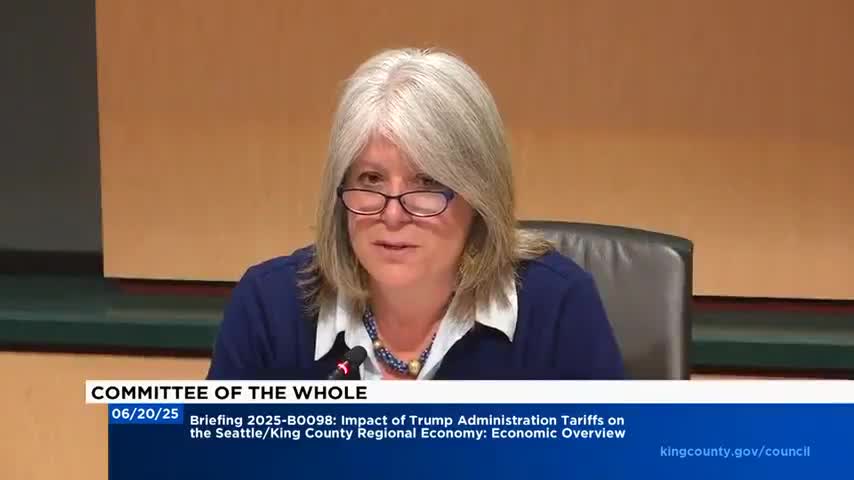 Seattle City and King County councils unite to address economic impacts of federal policies