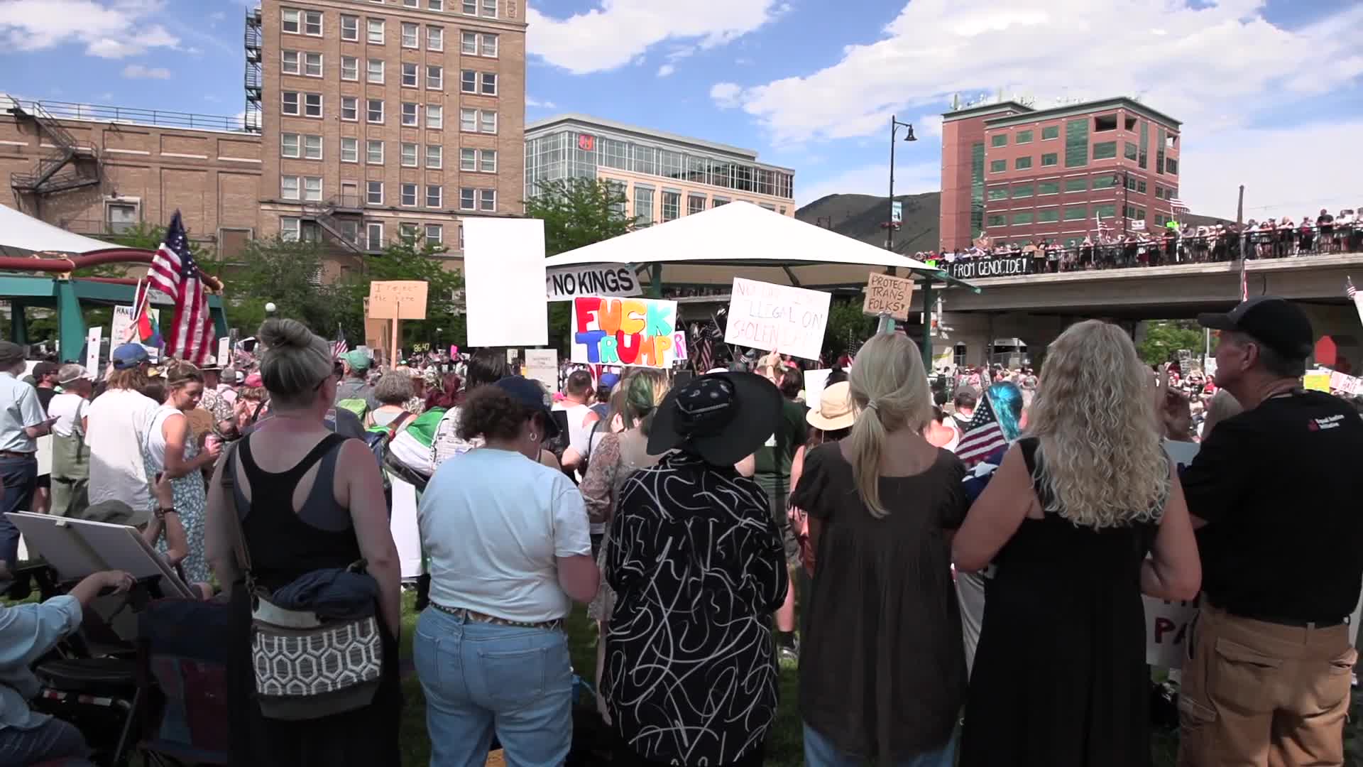 Missoula Resists hosts large rally for human rights and community activism