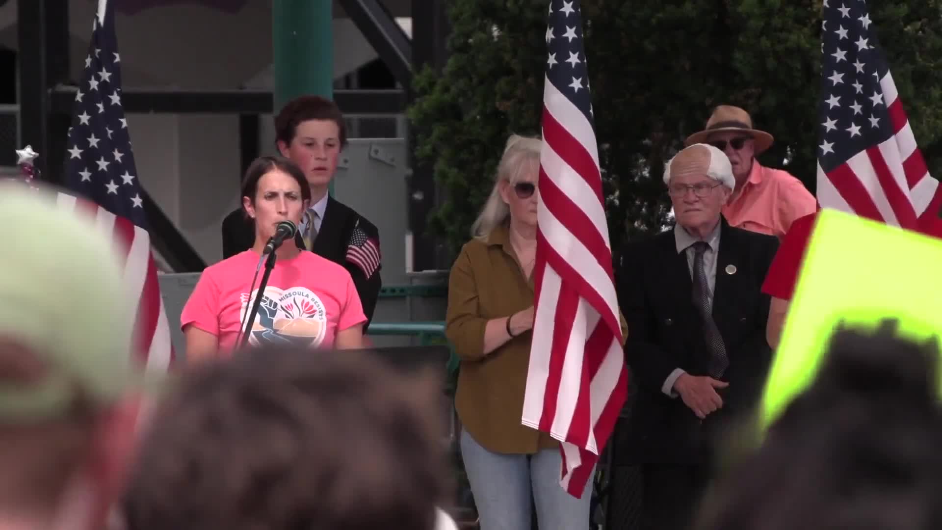 Missoula Rally Criticizes $45 Million Army Birthday Spending, Urges Opposition to ‘Big Ugly Bill’