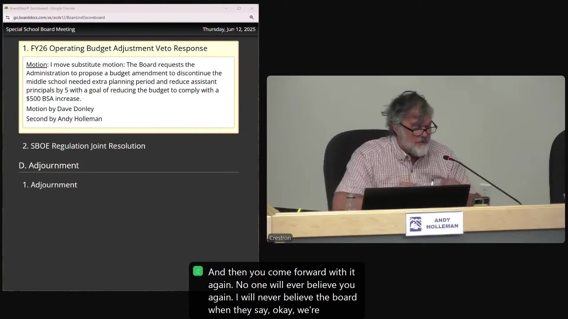Anchorage Education Leader opposes cuts to Ignite program funding