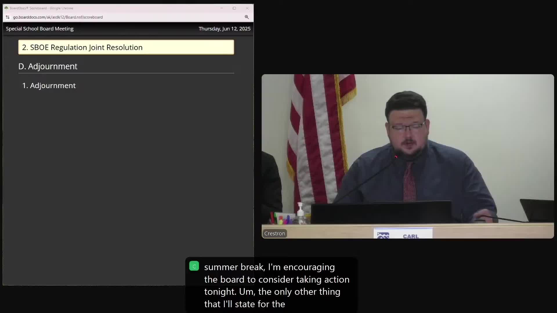 Anchorage board, assembly adopt joint resolution opposing state emergency rule on local contributions