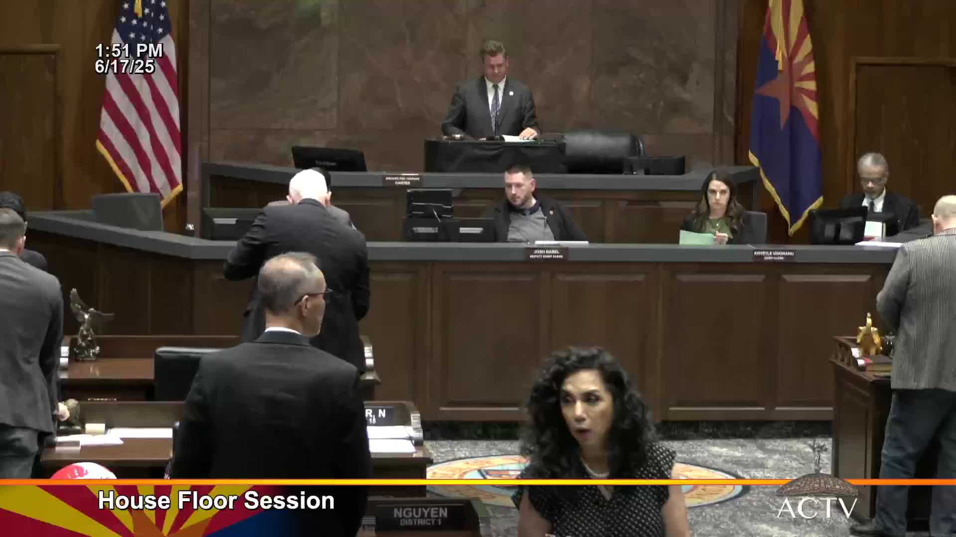 Arizona House rescinds concurrence on HB2324 and returns bill to Senate for reconsideration