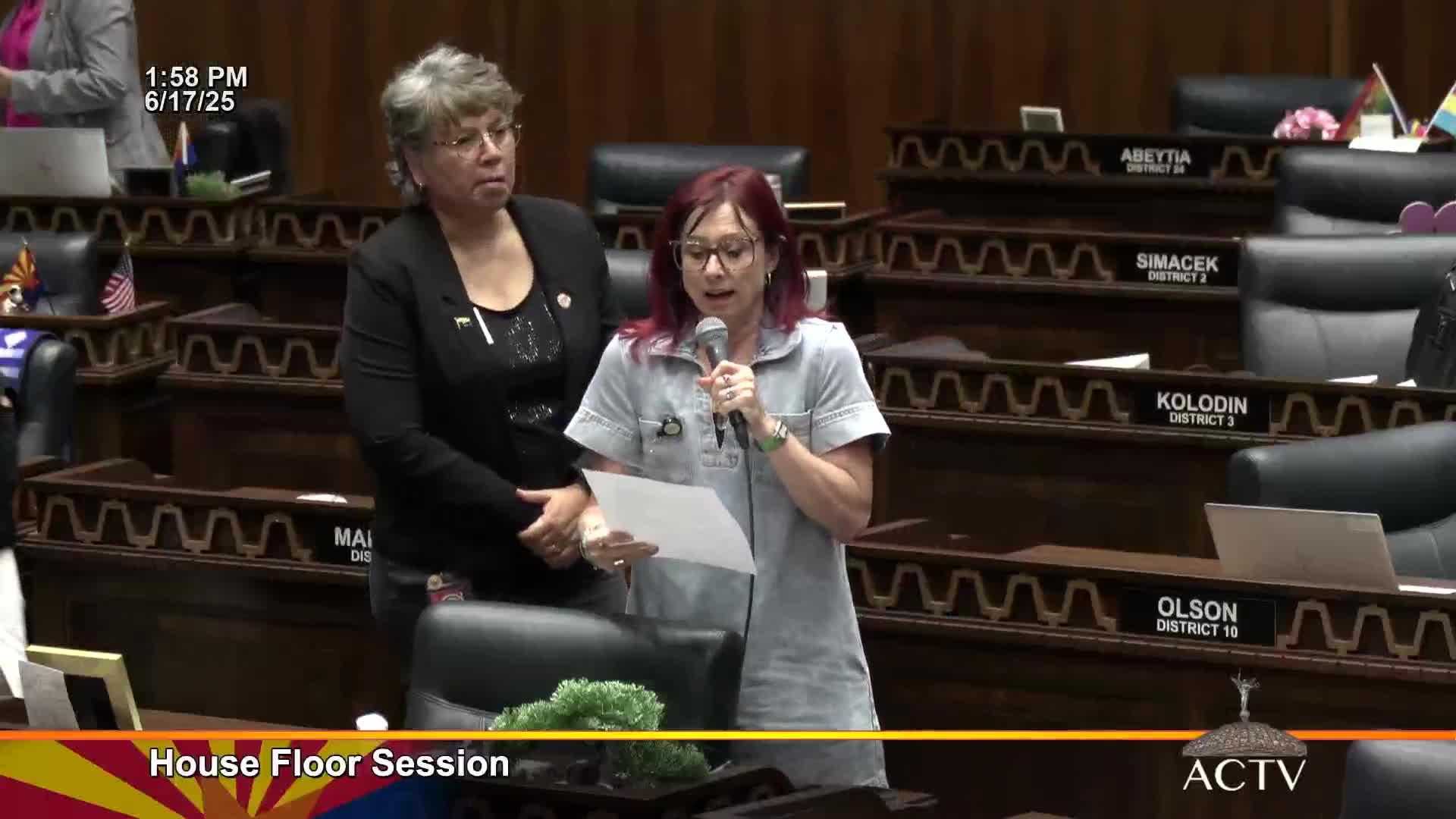 Arizona House members honor slain Minnesota leader and criticize immigration-enforcement tactics