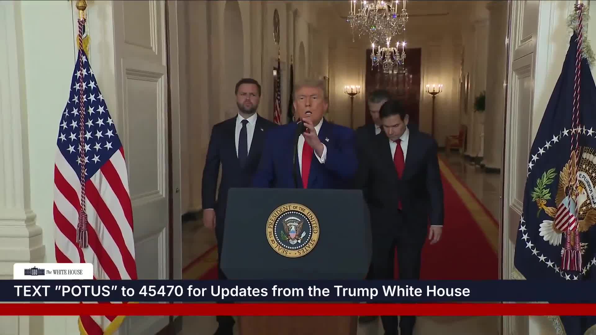 Donald J. Trump says U.S. military struck three Iranian nuclear sites