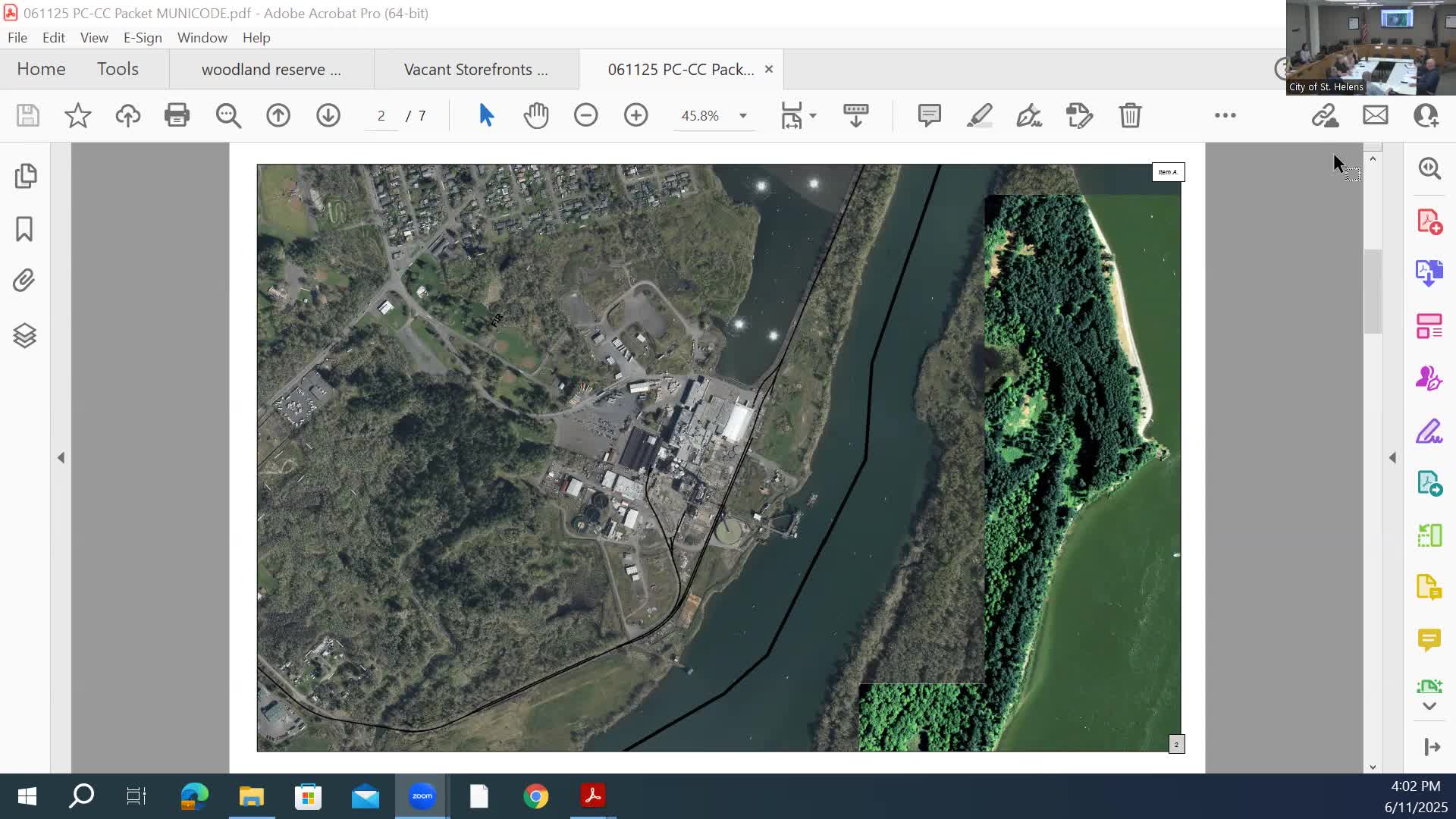 City advances Woodland Reserve proposal with Port of Columbia County collaboration